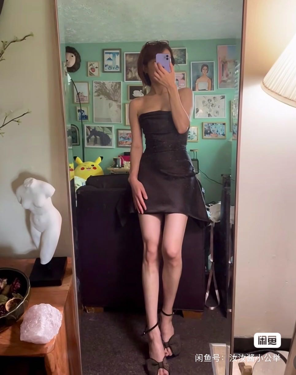 House of cb巧克力色短裙S码