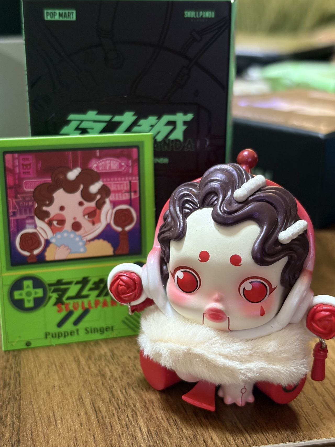 泡泡玛特skull panda