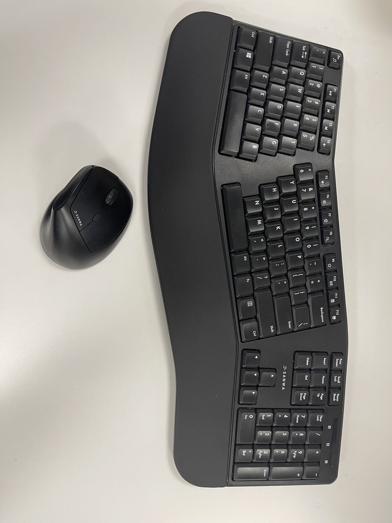 sanwa 人体工学键鼠套装