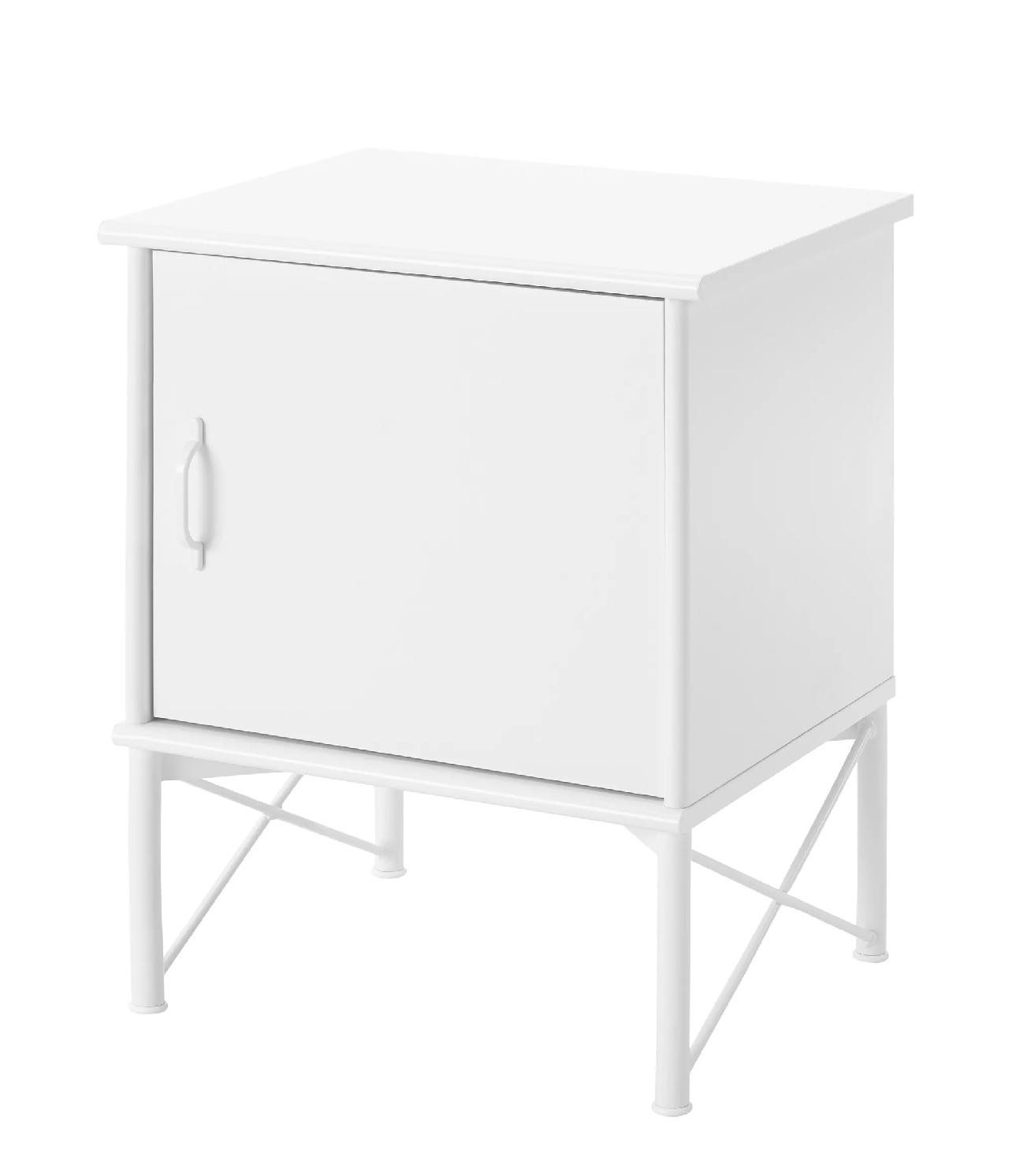 宜家白色床头柜｜启德自取