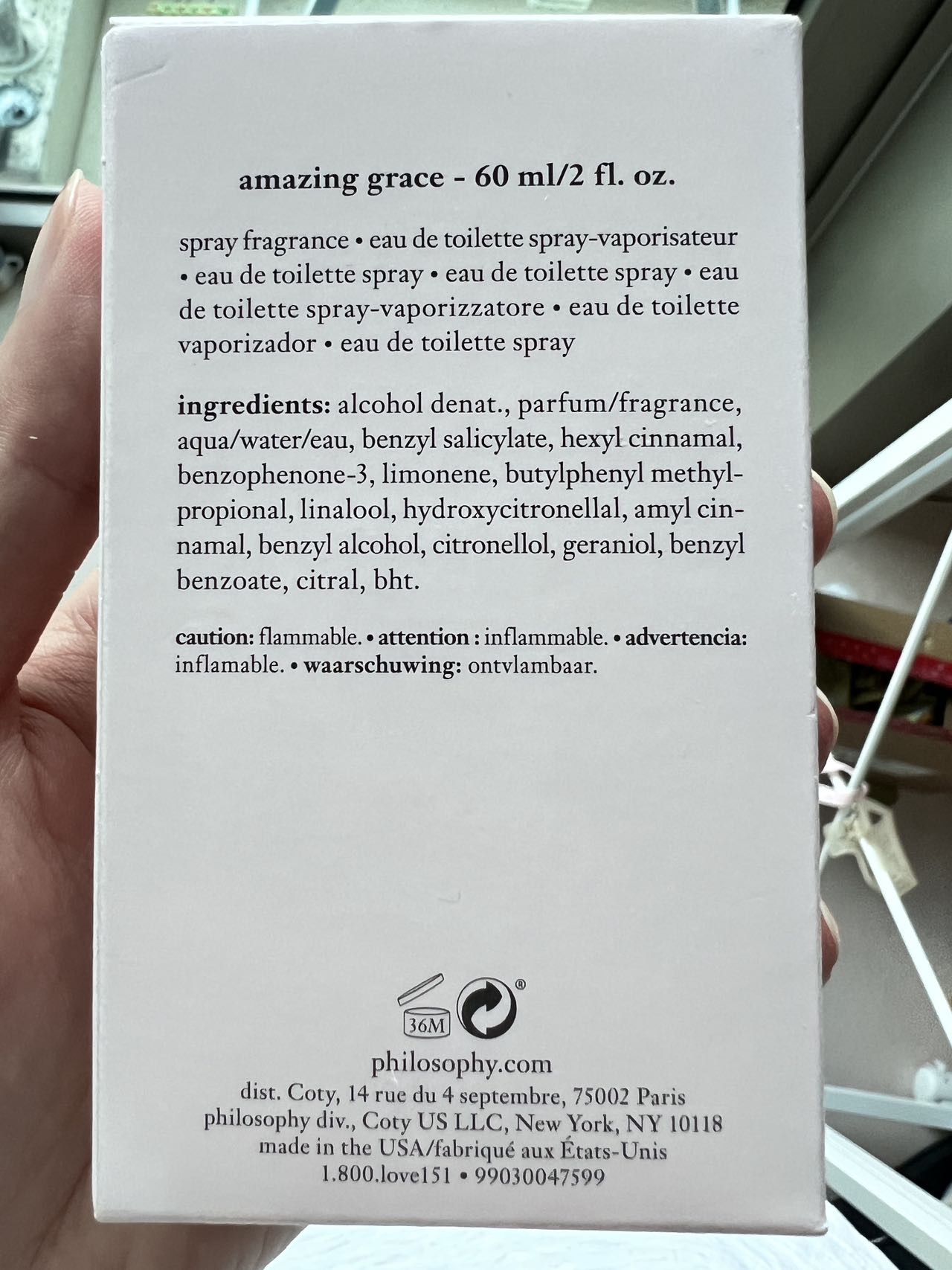 Philisophy香水 Amazing Grace