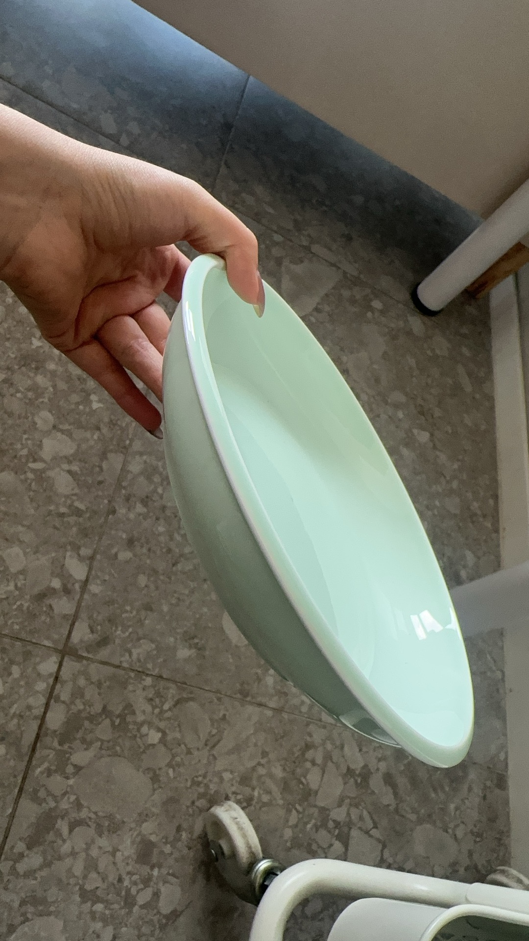 高淳陶瓷山姆玉色全新盘子+小碗