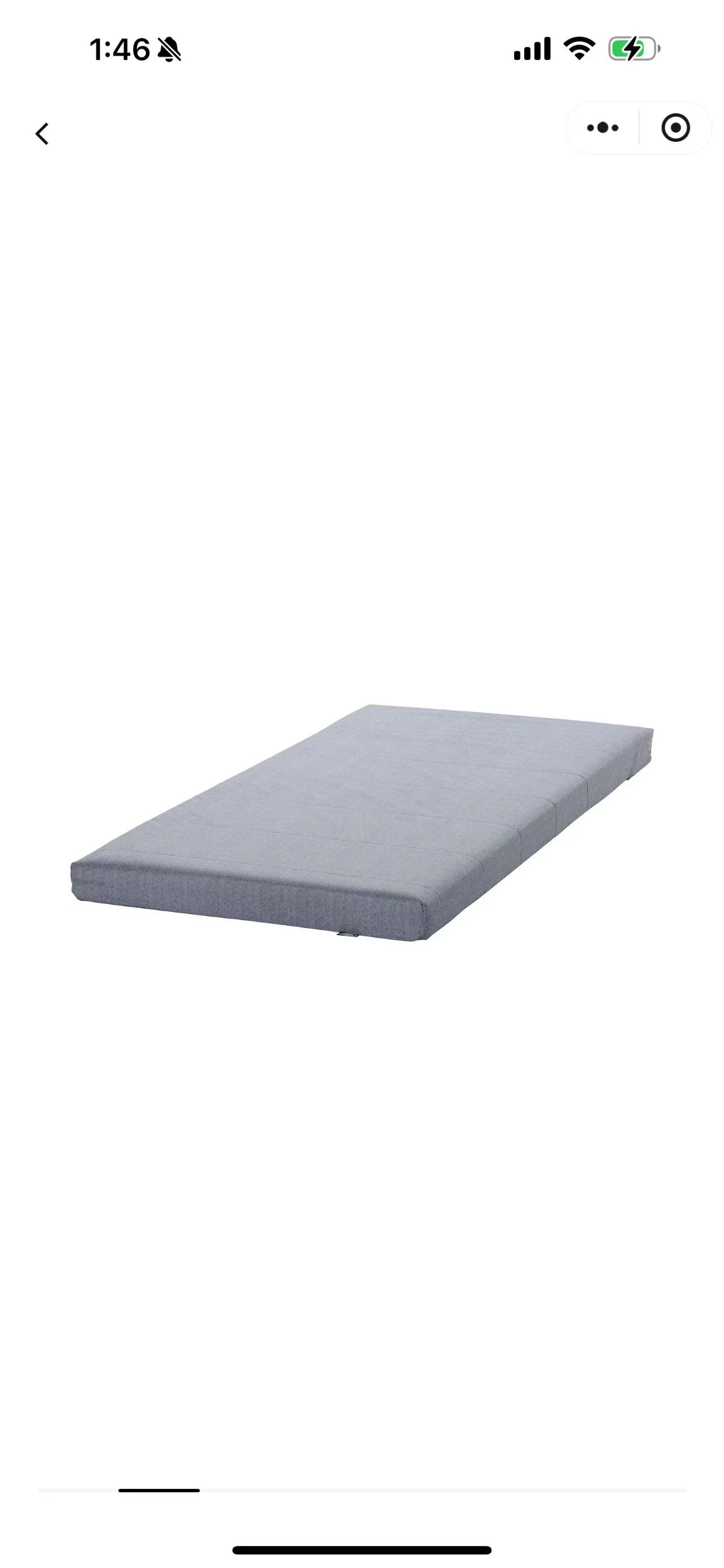 宜家单人海绵床垫