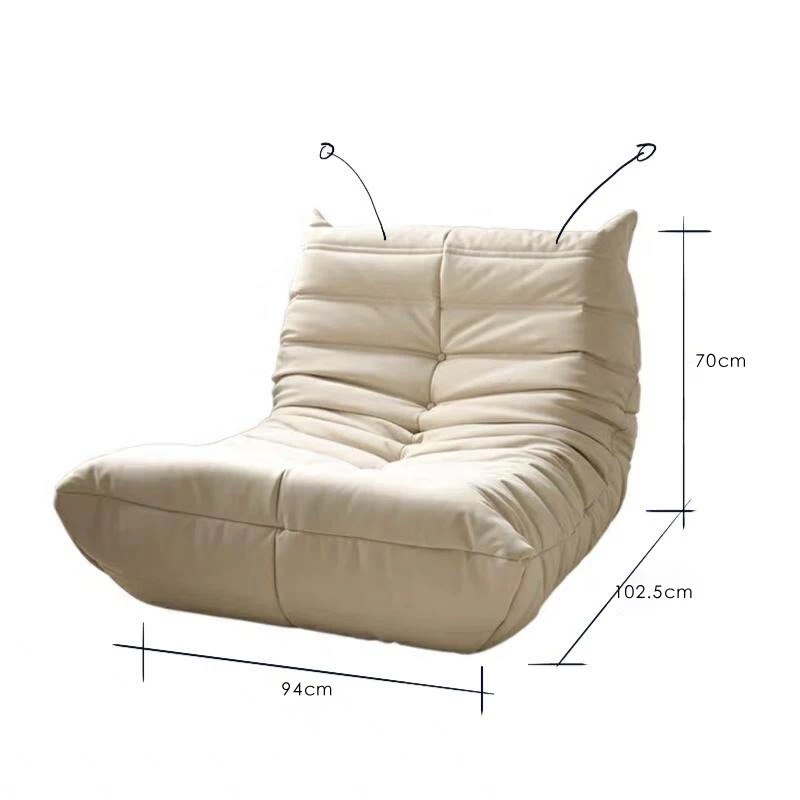 毛毛虫单人沙发