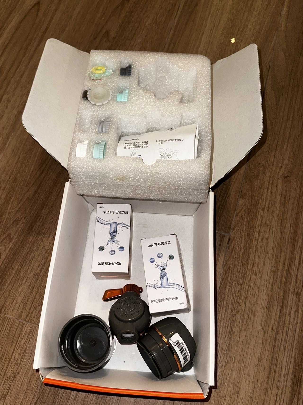 滤水器和全新滤芯✖️2