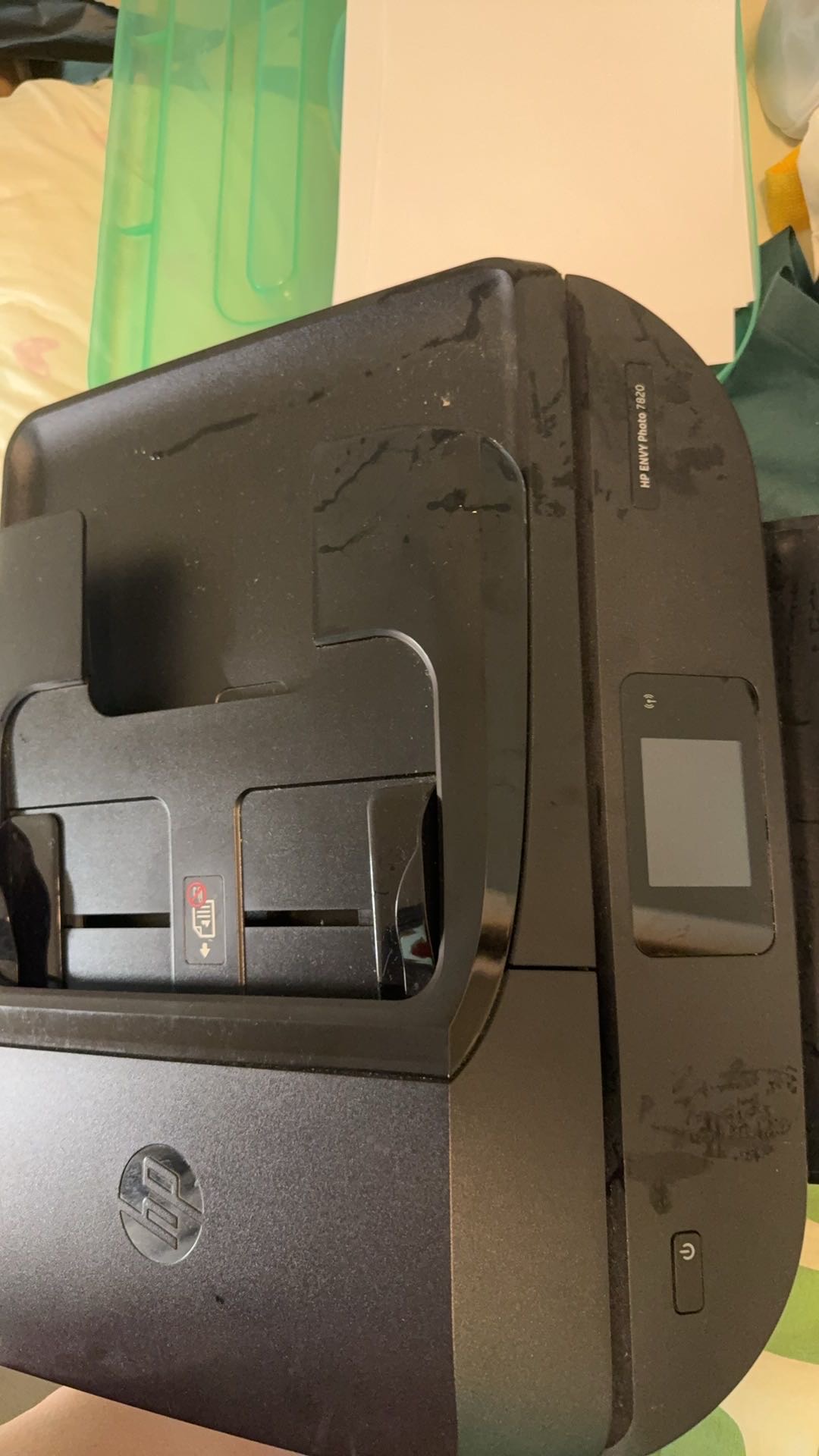 打印机 九成新 没墨水了需要自行换墨水