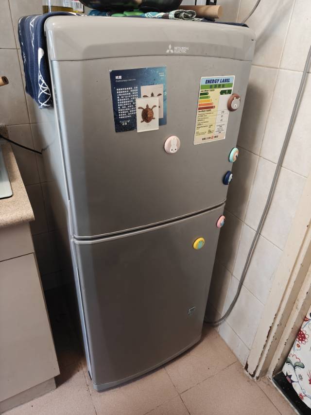 Mitsubishi 三菱MR-F15E-SL-H 雙門雪櫃  fridge  136L