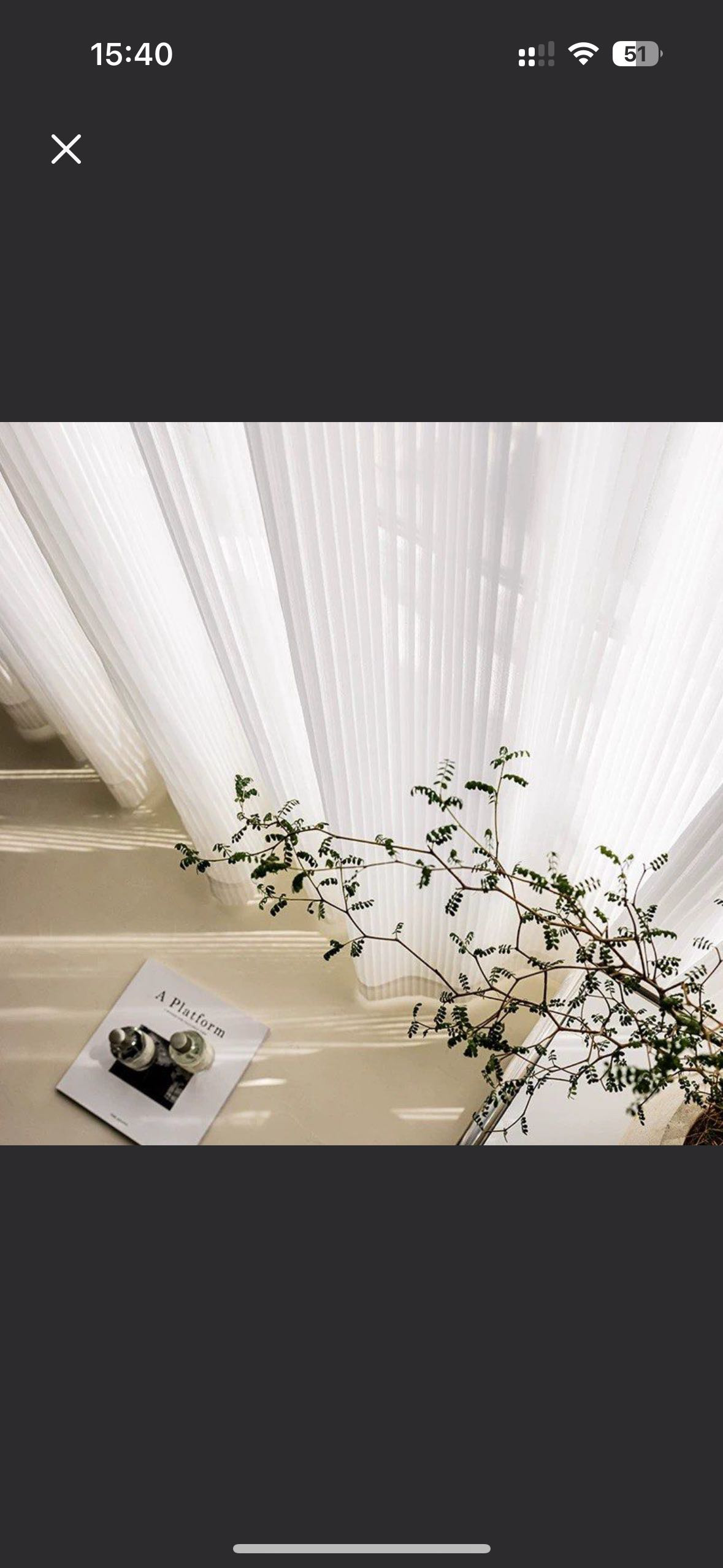 透光不透人纱帘