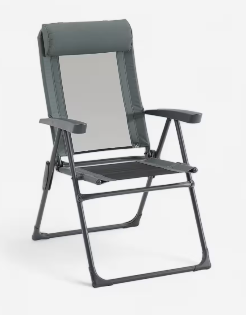 舒適露營折疊扶手躺椅