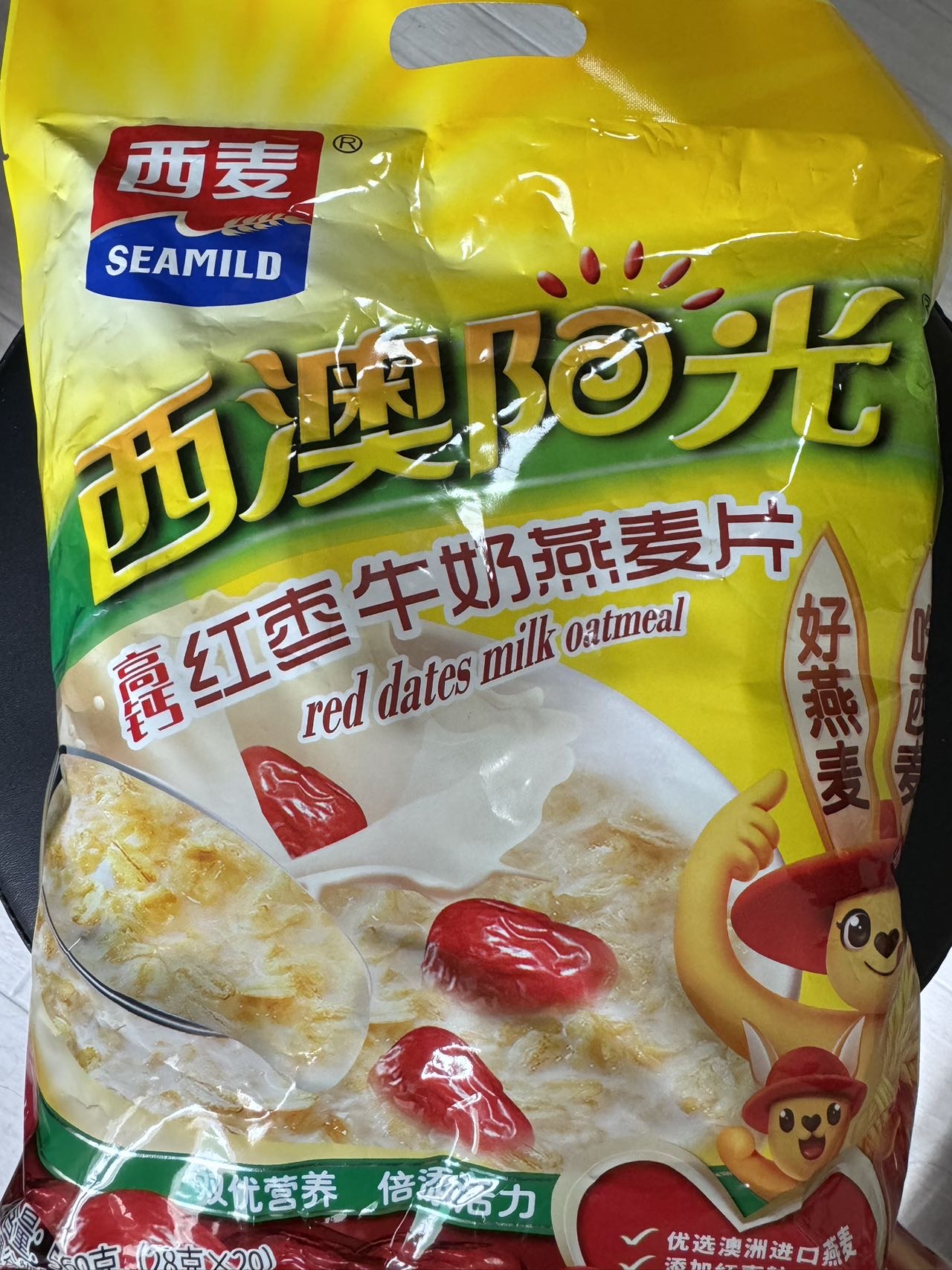 西麦 高钙红枣牛奶燕麦