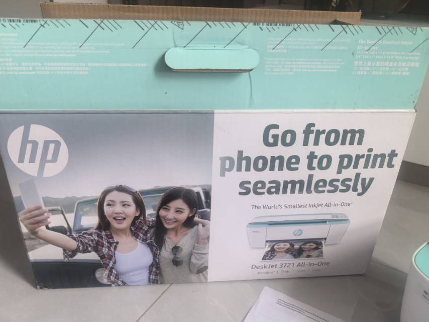 惠普无线扫描复印打印机