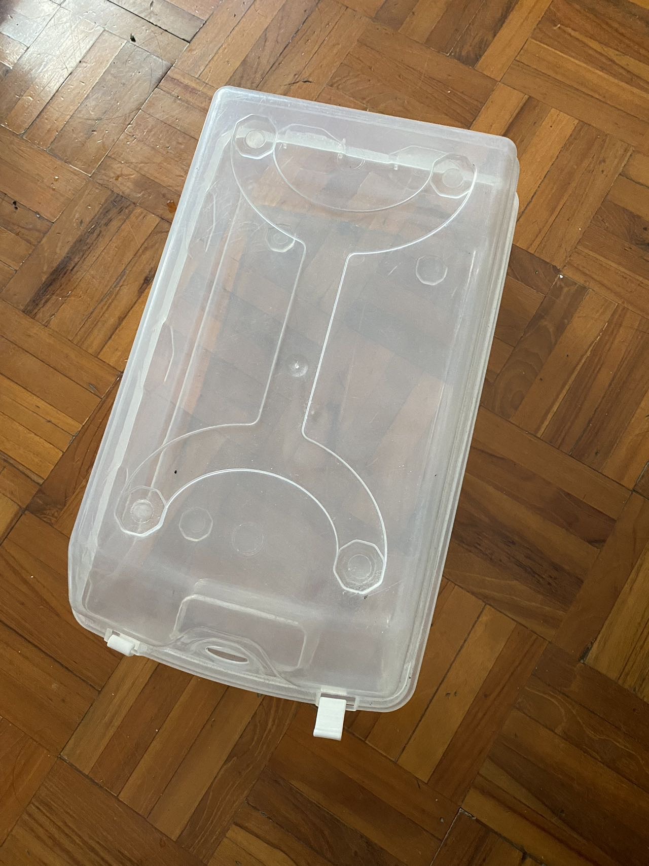 高低床边置物篮/格仔板/透明鞋盒