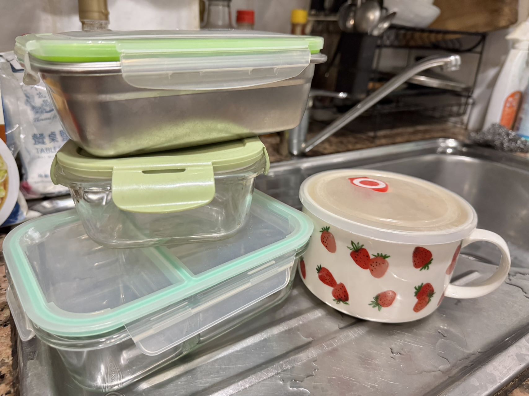 保鲜盒 泡面碗  玻璃/不锈钢