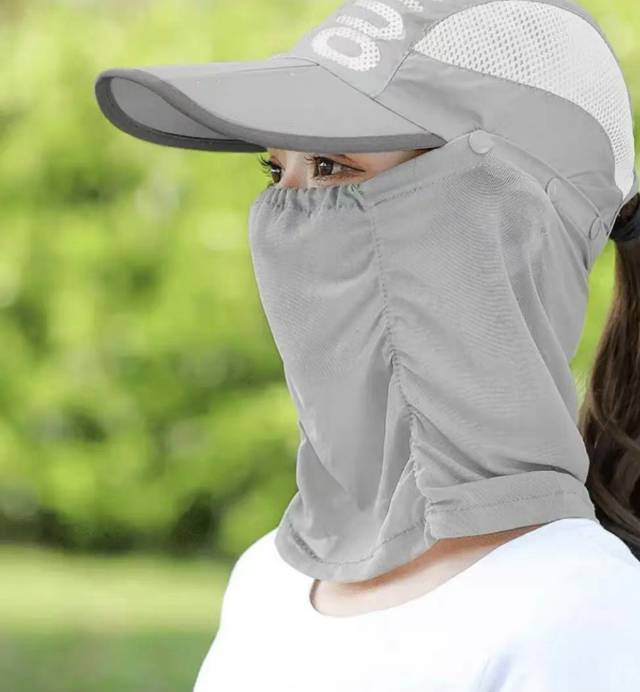 冰丝防晒帽