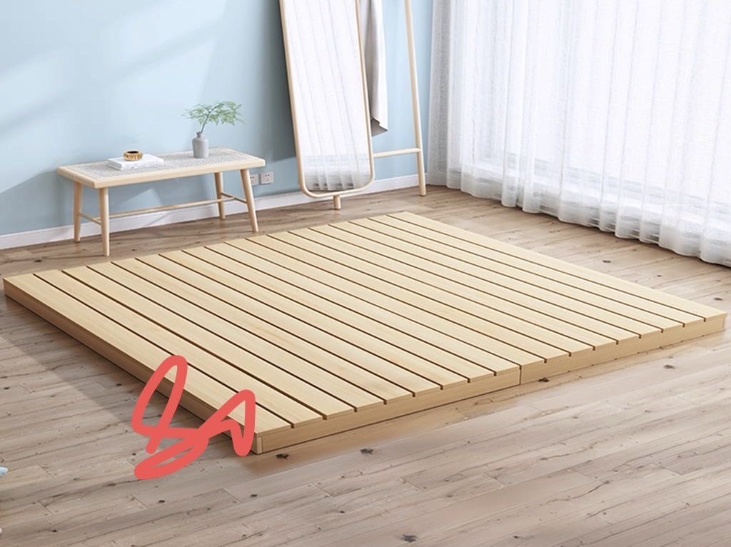 床架，床架，木床架