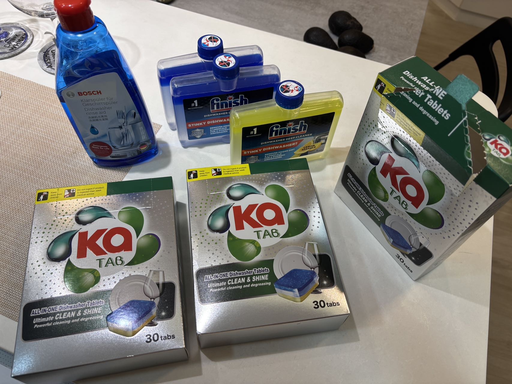 洗碗机洗碗块清洗剂光亮剂