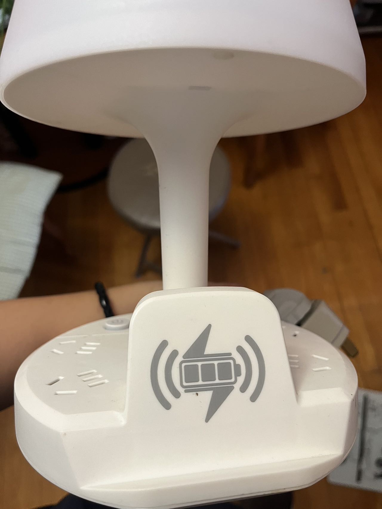 排插充电座台灯小夜灯