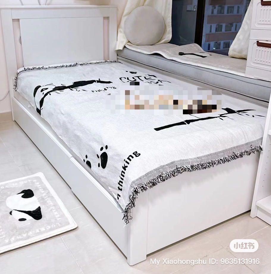 九成新单人床（床垫+床架）