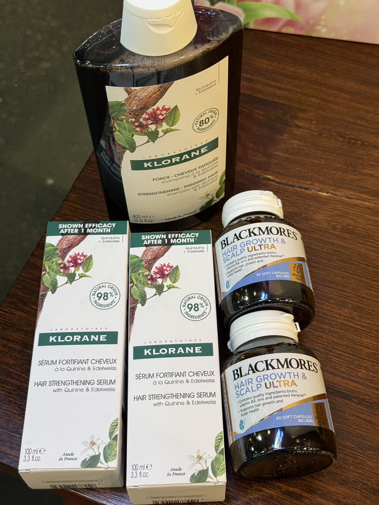 Klorane康如防脱精华 /洗发水