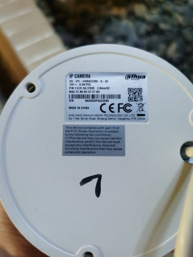 全新未使用摄像头