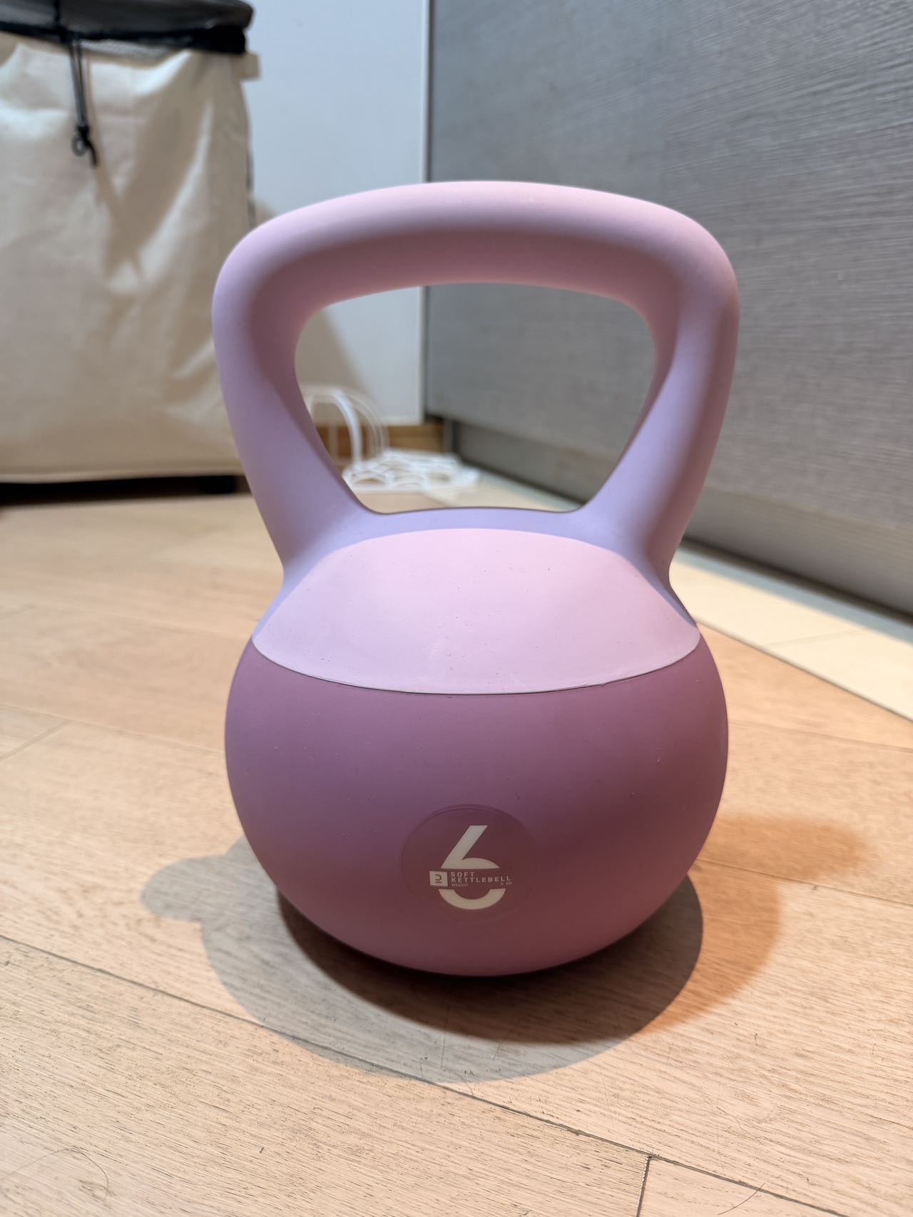 迪卡儂6kg壺鈴粉色 原價129