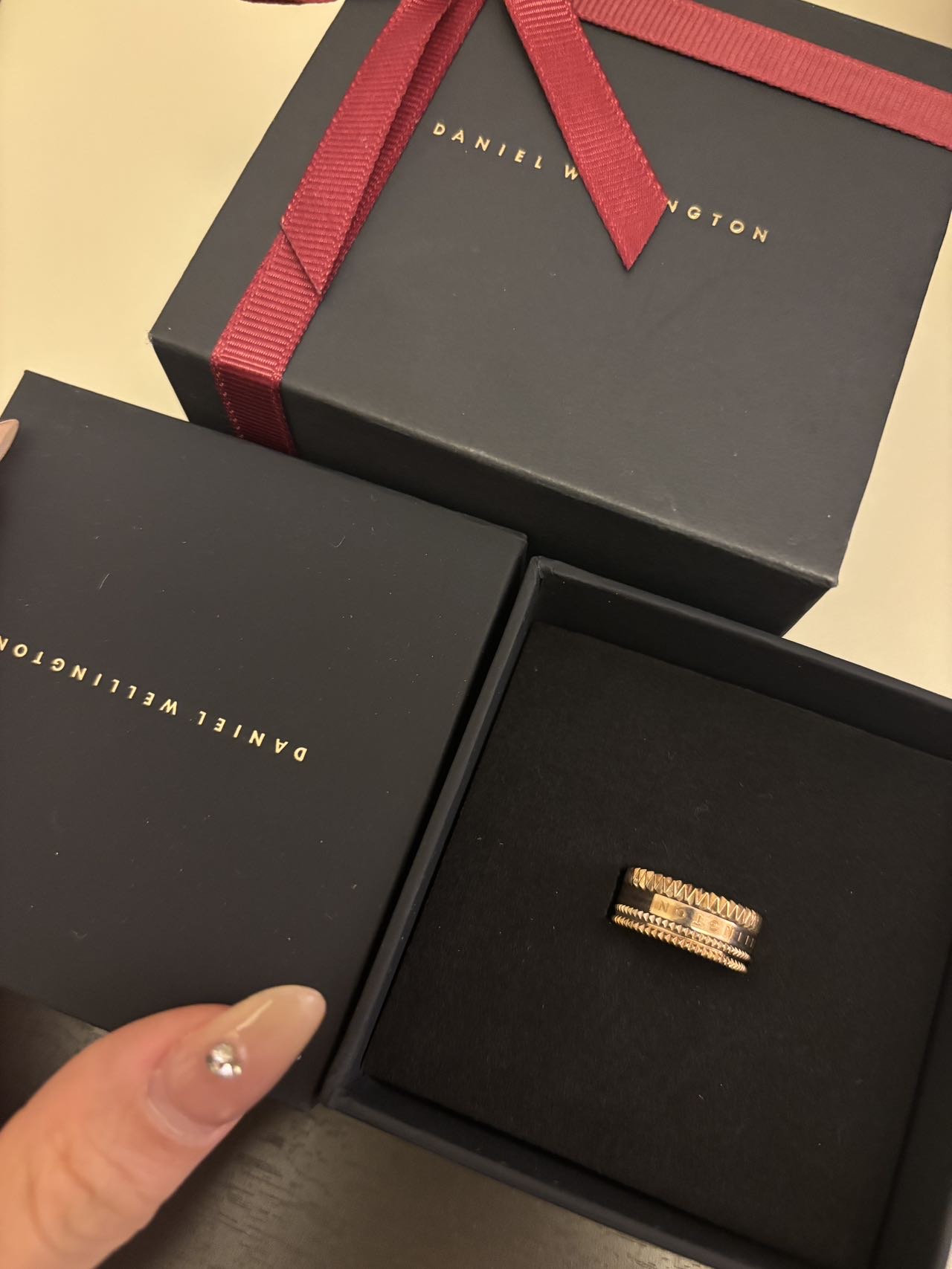 【全新带盒 原价¥590】Daniel Wellington DW戒指万花筒系列