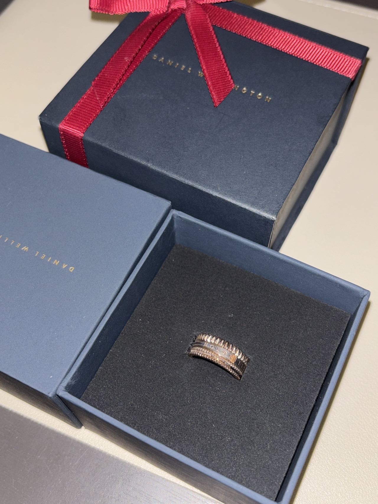 【全新带盒 原价¥590】Daniel Wellington DW戒指万花筒系列