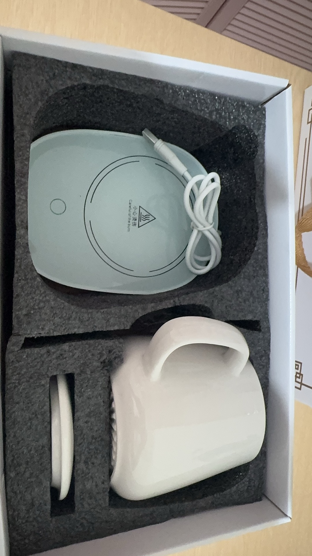 茶杯➕勺子➕保温碟礼盒