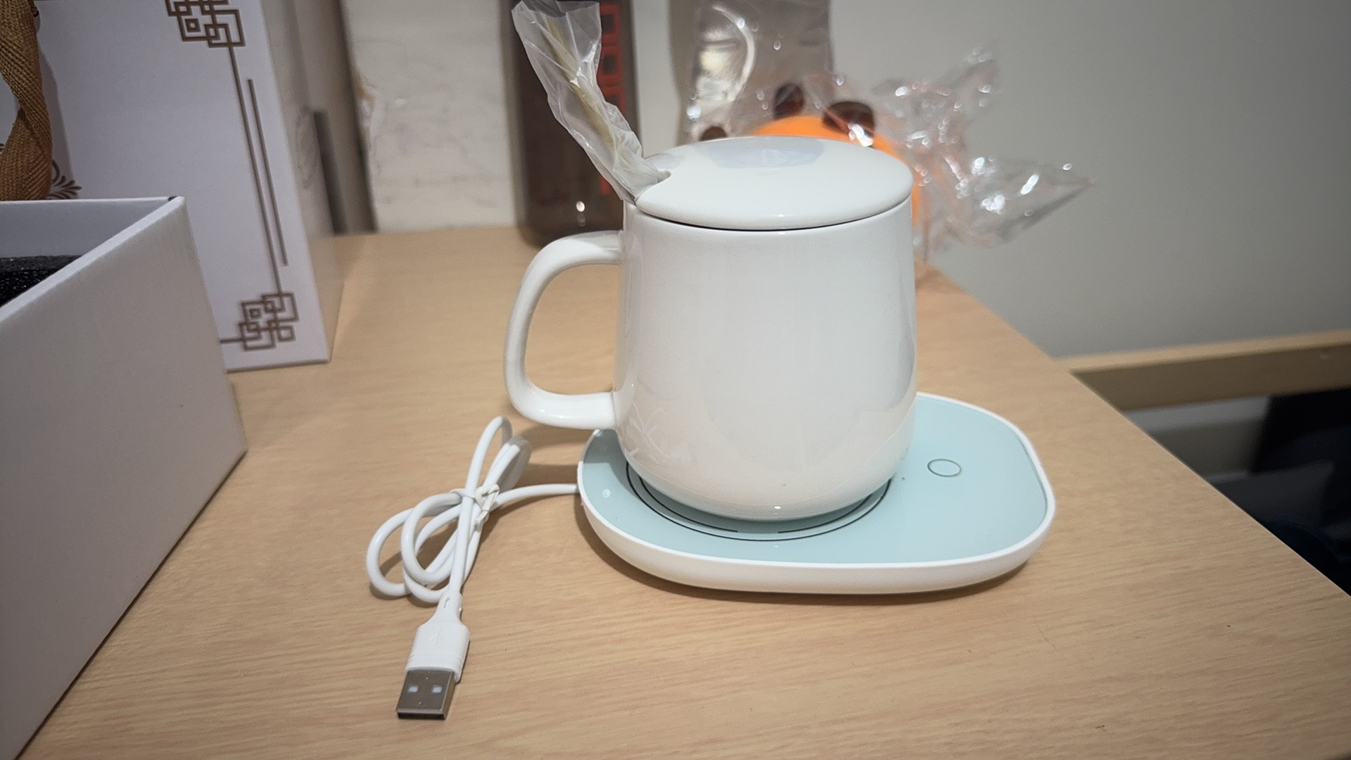 茶杯➕勺子➕保温碟礼盒