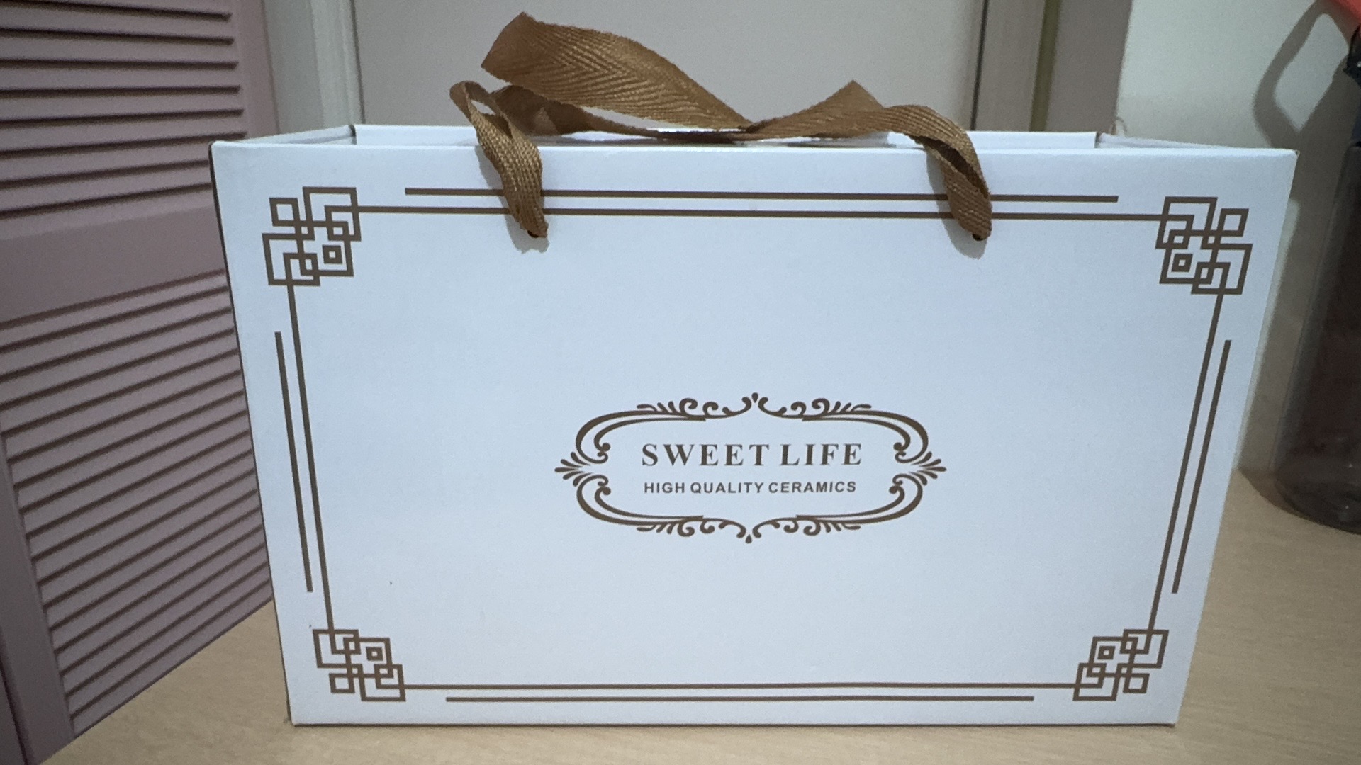 茶杯➕勺子➕保温碟礼盒