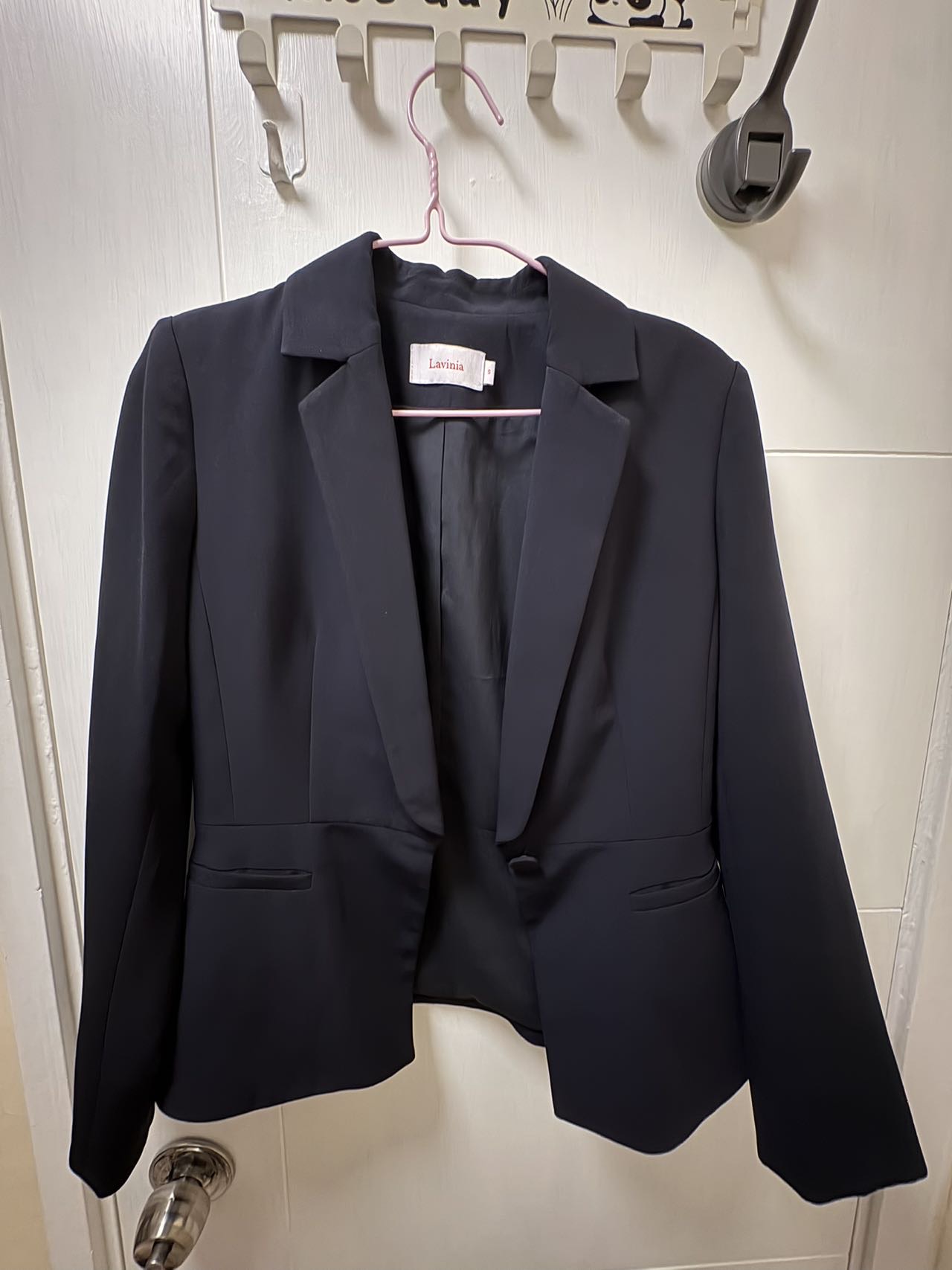 深蓝色女士西装外套