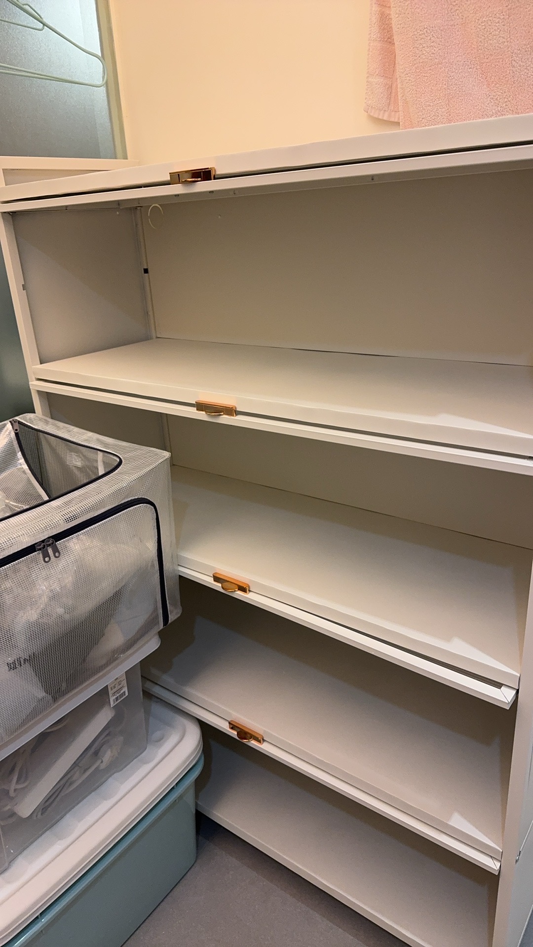 五层铁皮柜储物柜餐边柜