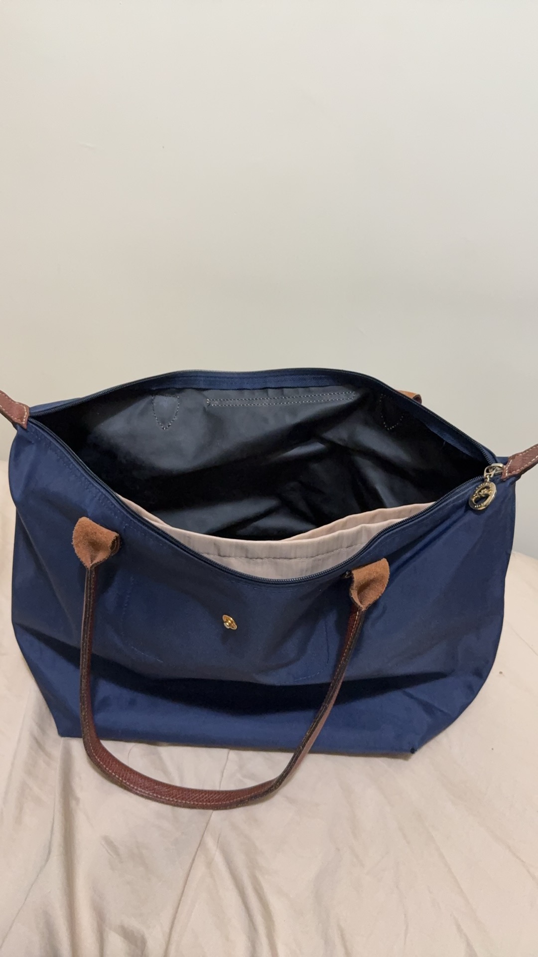 longchamp中号托特包