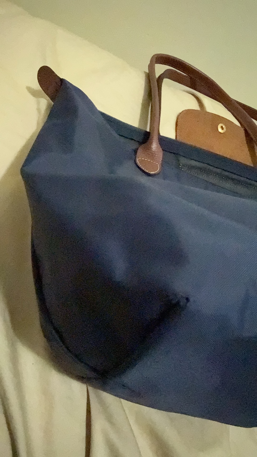 longchamp中号托特包