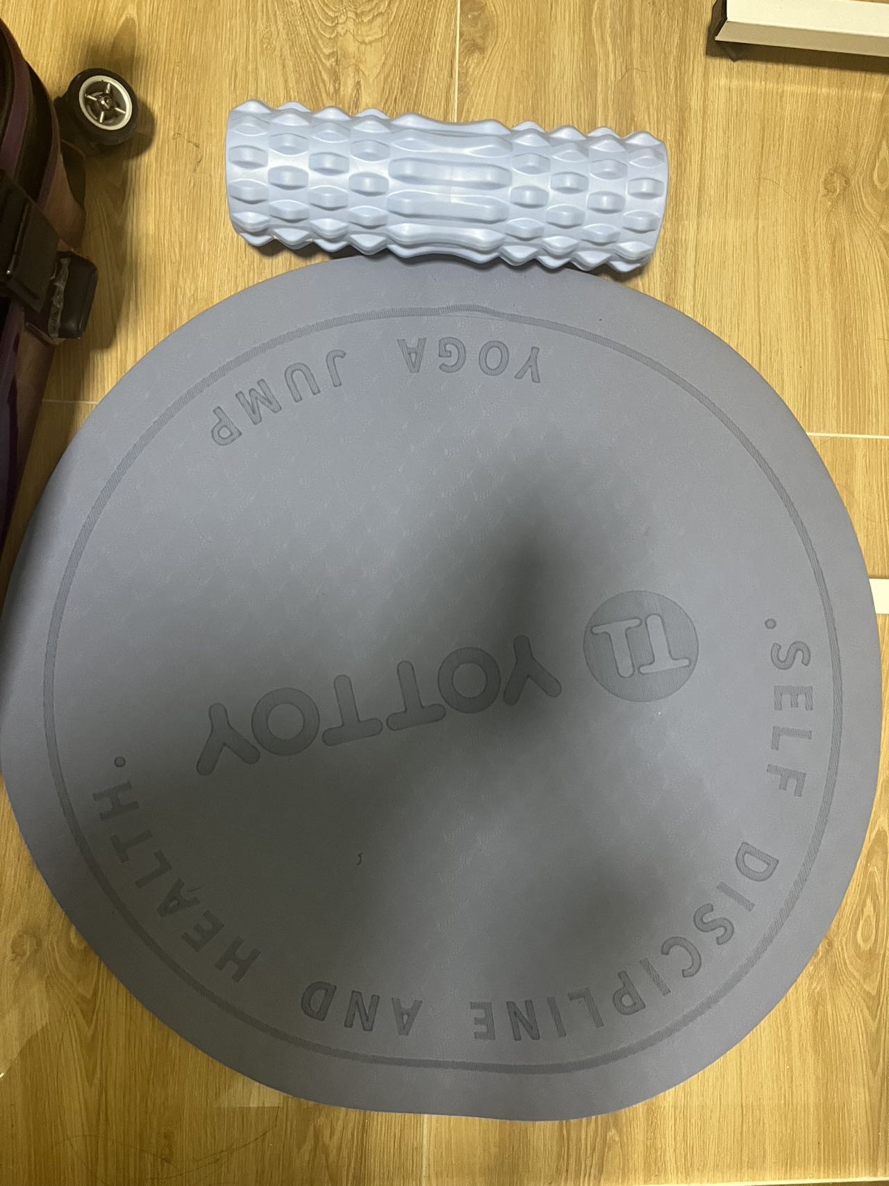 瑜伽垫，泡沫轴