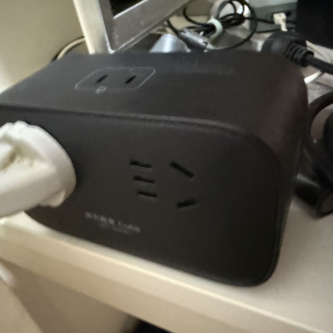 绿联65W智充魔盒氮化镓7口快充桌面充电站多功能USB插座PD快充适用苹果ipad手机电脑笔记本插线板氮化镓充电器