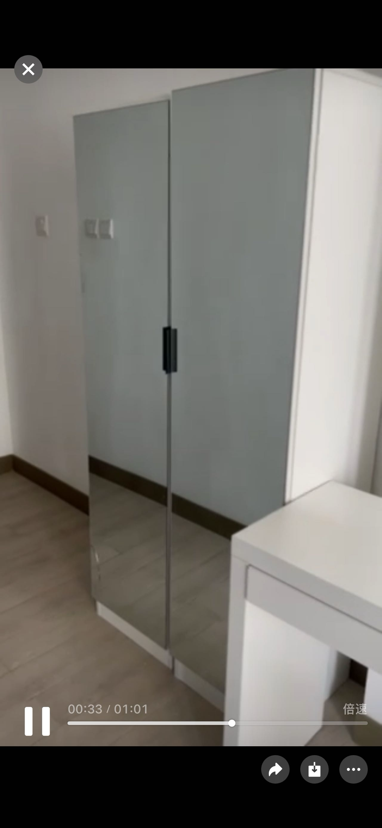 镜面置物架&衣柜