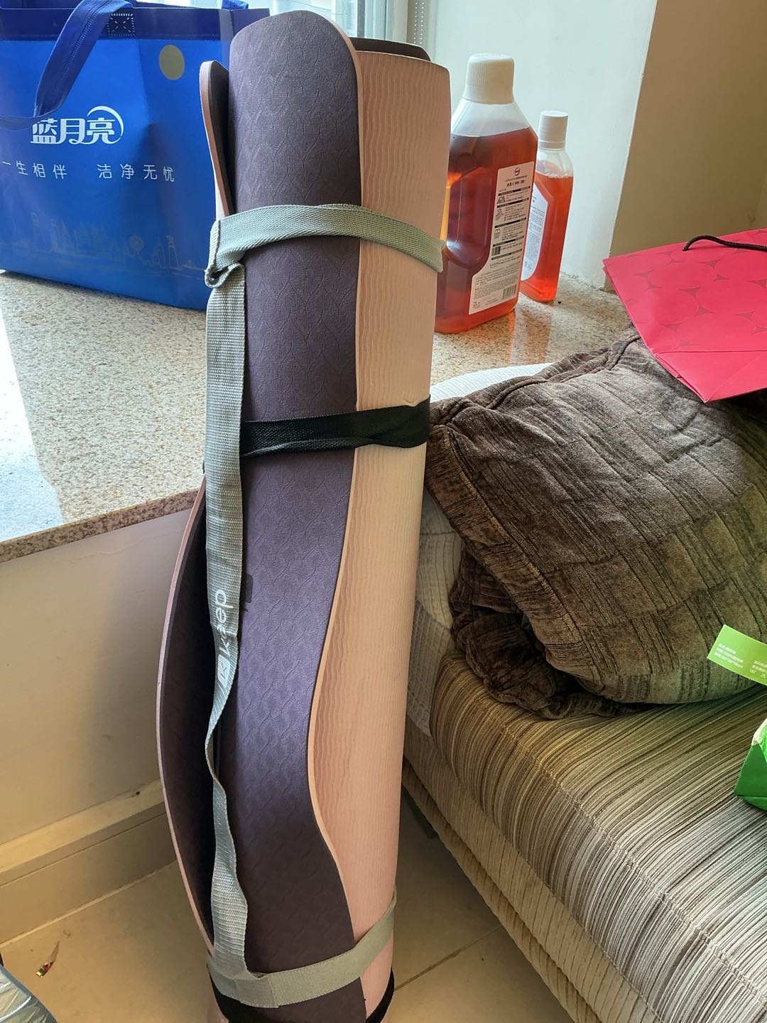 Keep练背 神器和瑜伽垫