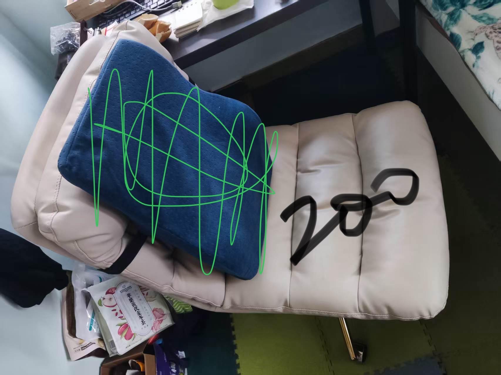 软皮转椅（腰椎友好）