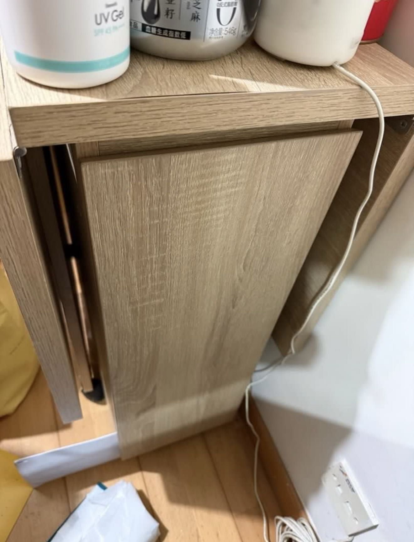 实木折叠餐桌