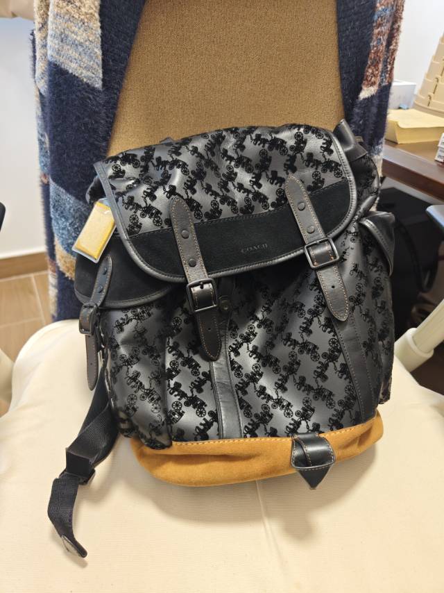 Coach双肩背包