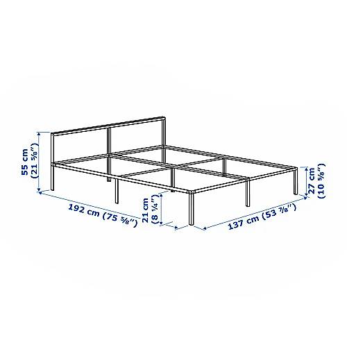 IKEA GRIMSBU双人床架