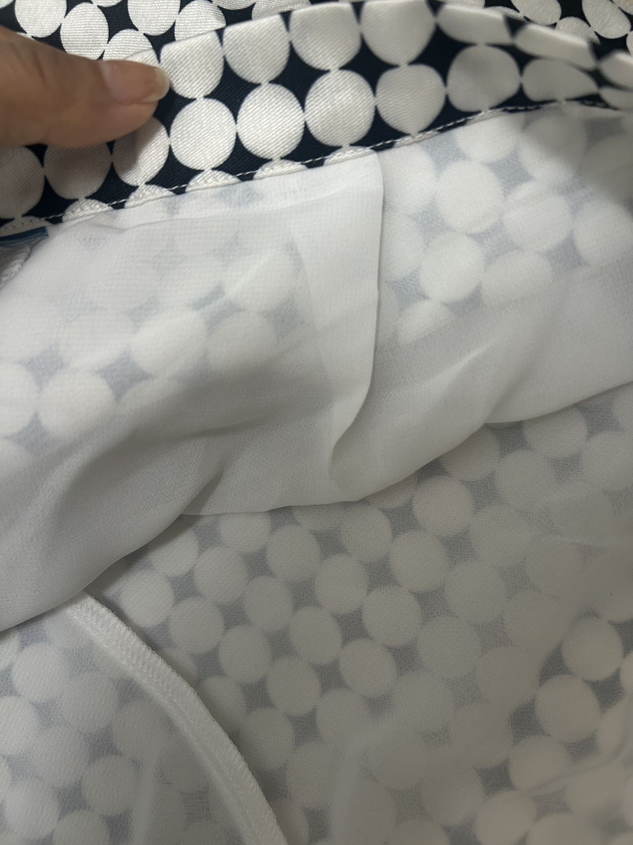 波点短裙