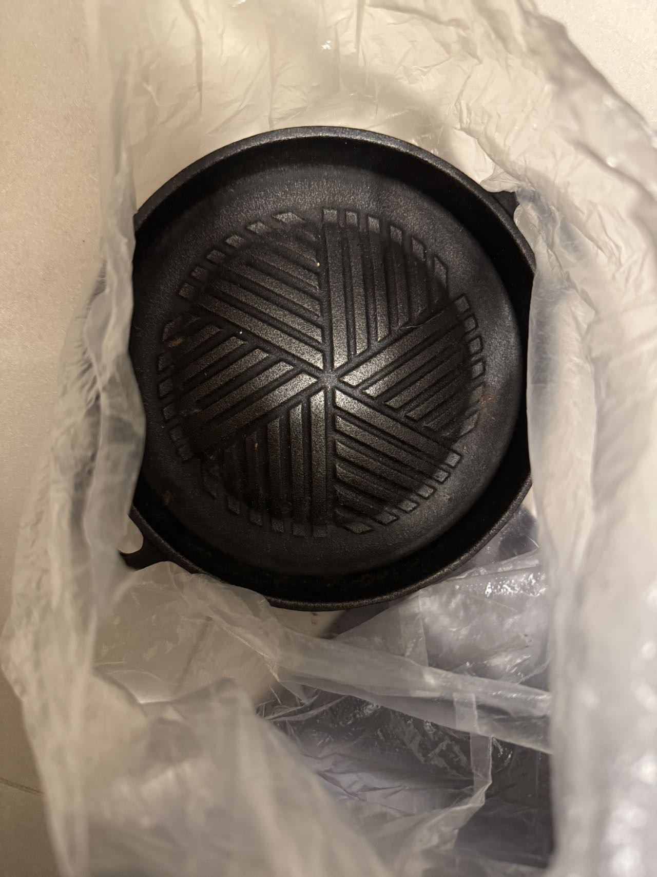 韩式迷你铸铁烤肉锅