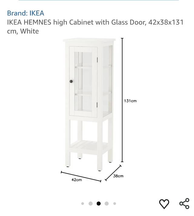IKEA 玻璃櫃 原價1000+