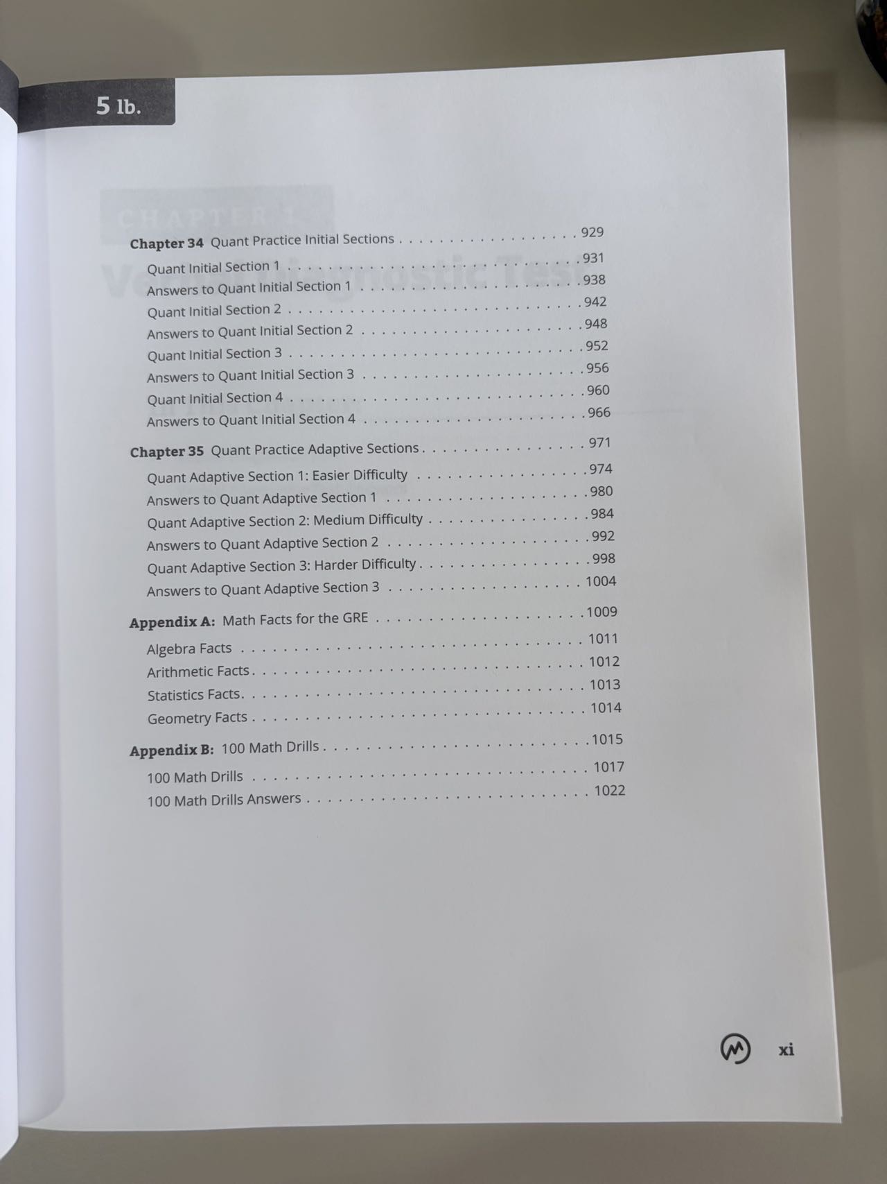 Manhattan Prep 5 lb. Book of GRE Practice Problems