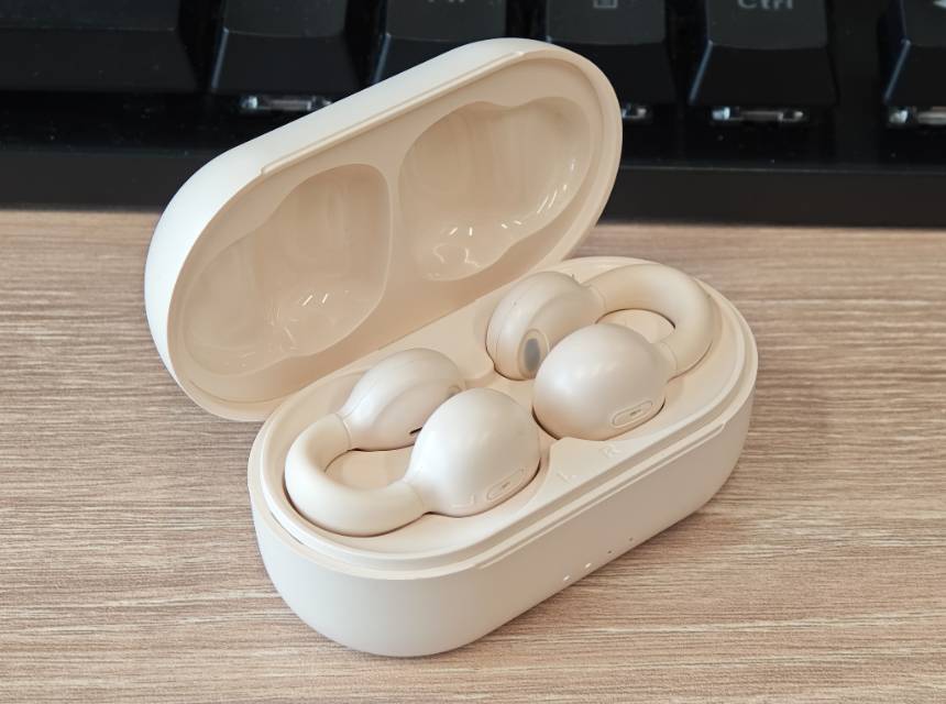 运动蓝牙耳机夹耳式