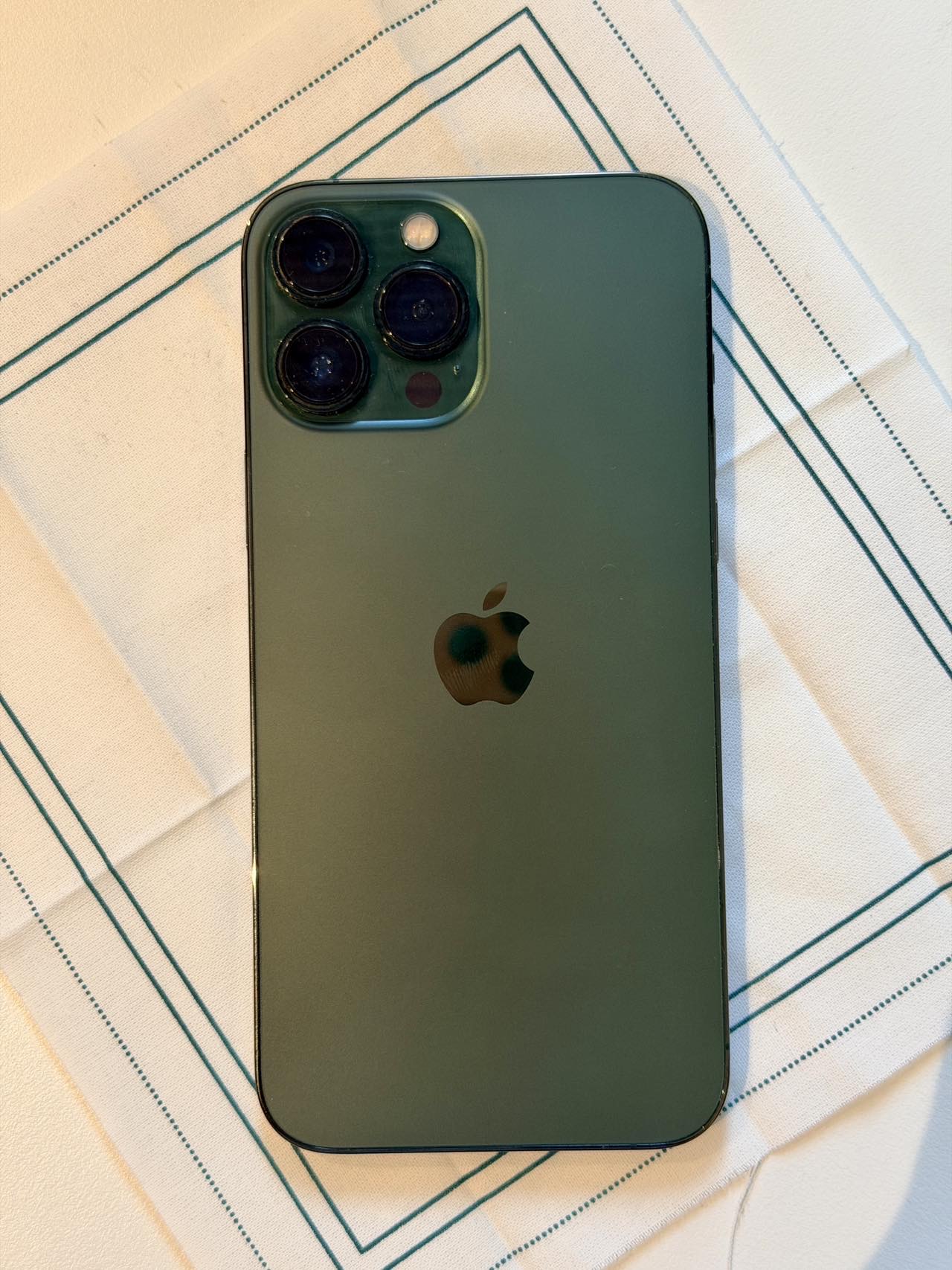 苹果iPhone 13 Pro Max 256G 苍岭绿