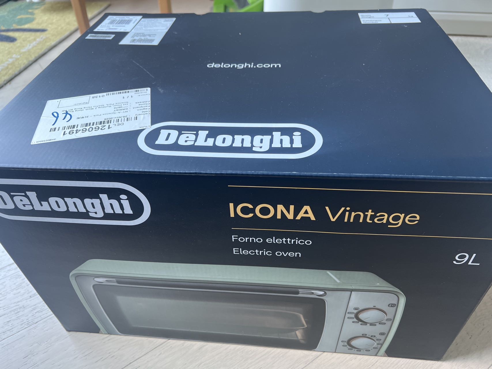 DeLonghi 9L 電烤箱全新