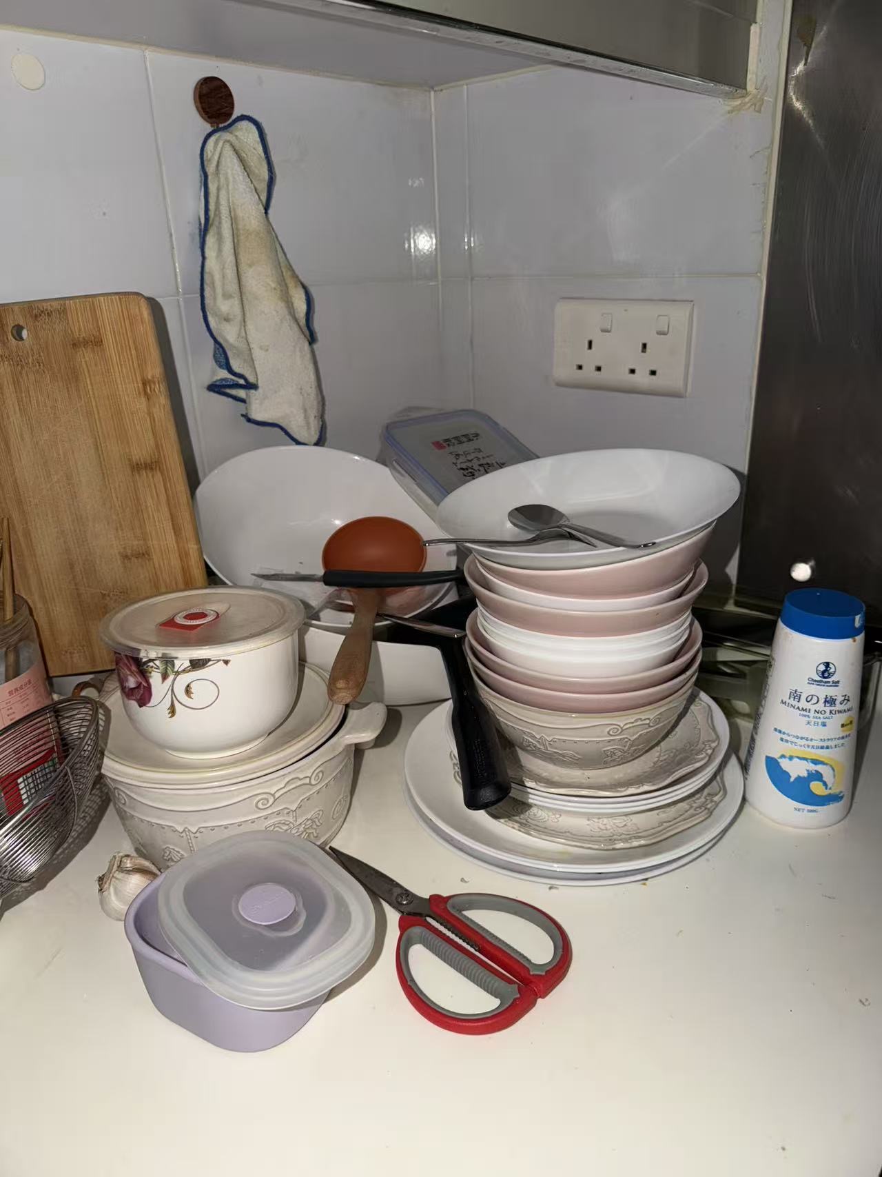 俩个不粘锅加碗